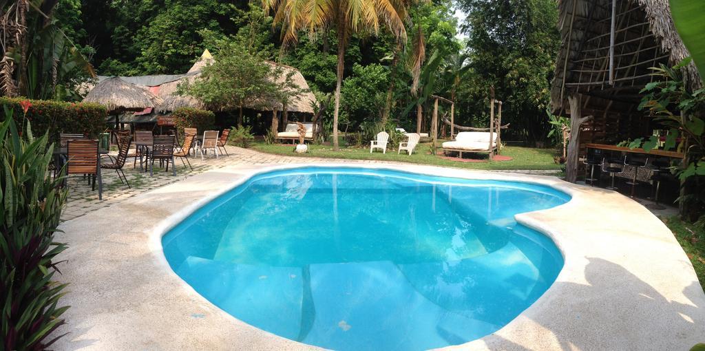 Hotel Cabanas Safari Palenque Ngoại thất bức ảnh