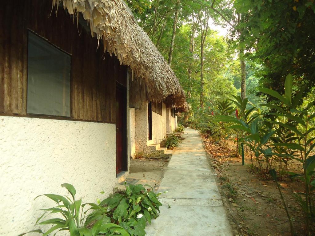 Hotel Cabanas Safari Palenque Ngoại thất bức ảnh