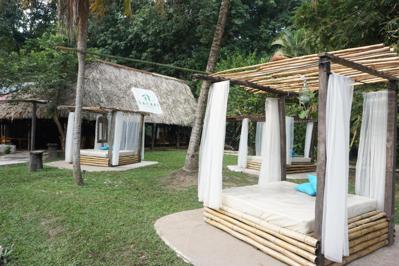 Hotel Cabanas Safari Palenque Ngoại thất bức ảnh