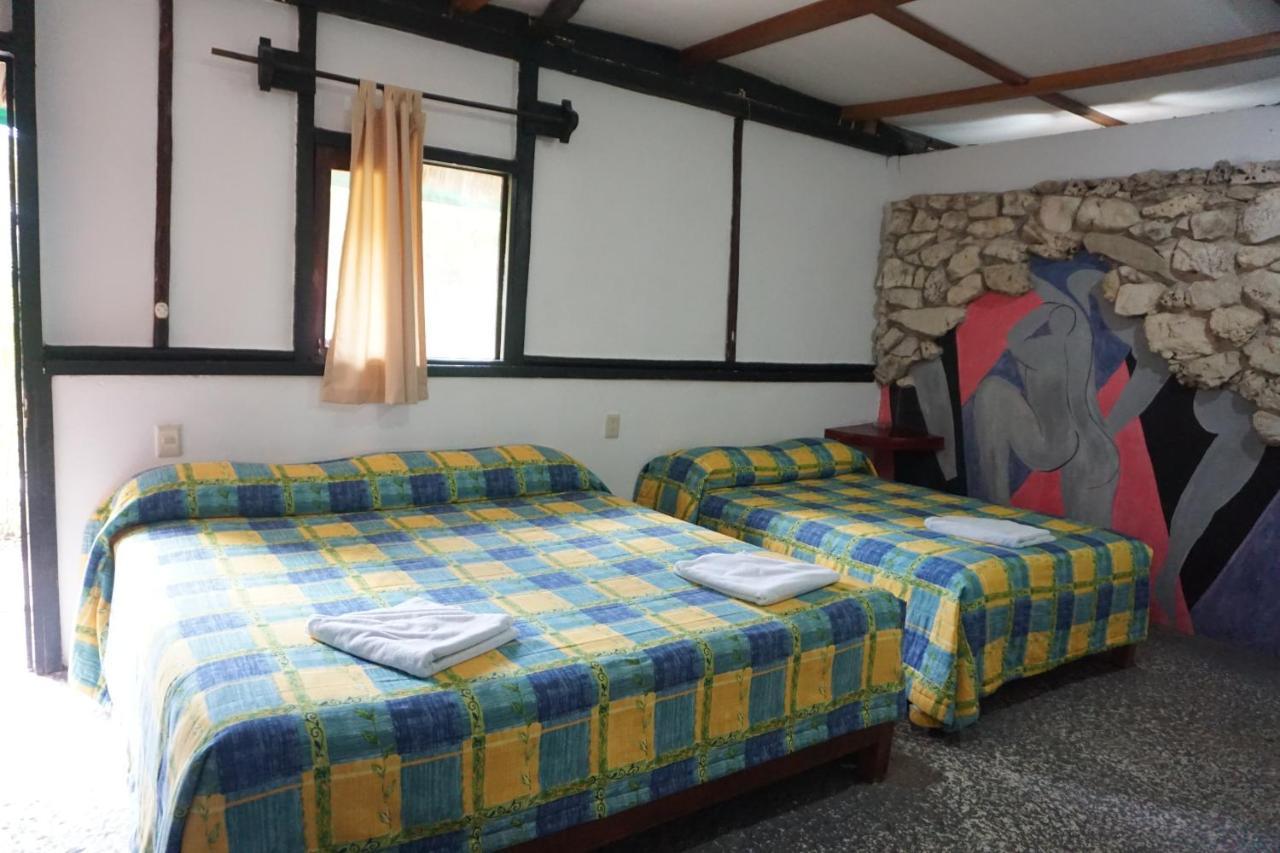 Hotel Cabanas Safari Palenque Ngoại thất bức ảnh